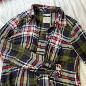 American Eagle plaid flannel